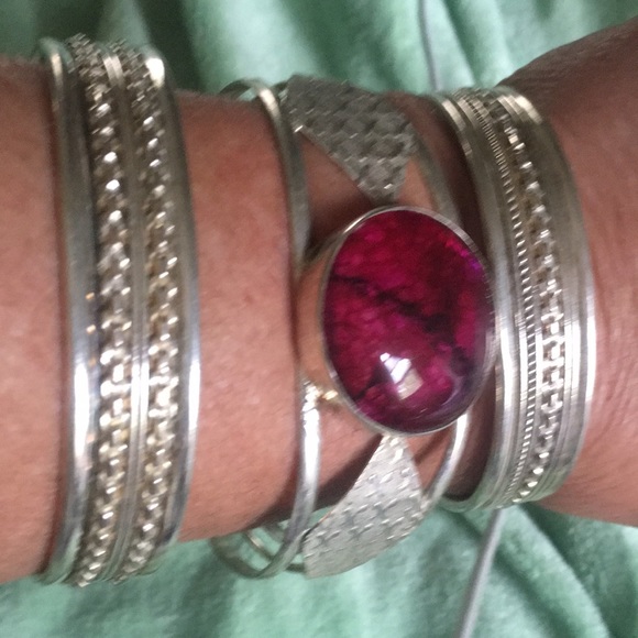 Silver bracelet $10 each or fair offer - Picture 2 of 2